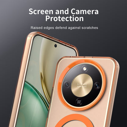 Étui MagSafe pour Honor Magic8 Lite, Techsuit, CandyCase, Orange