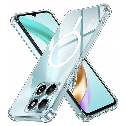 MagSafe-Hülle für Honor X6b, Techsuit, stoßfest, transparent
