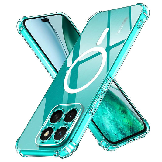 Coque MagSafe pour Honor X8c, Techsuit, Antichoc, Transparente