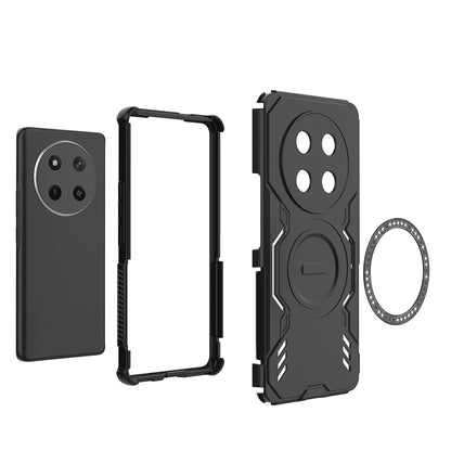 Custodia MagSafe per Honor X9c / Magic7 Lite, Techsuit, ArmorMag, Blu