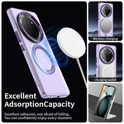 Coque MagSafe pour Honor X9c / Magic7 Lite, Techsuit, CandyCase, Violet
