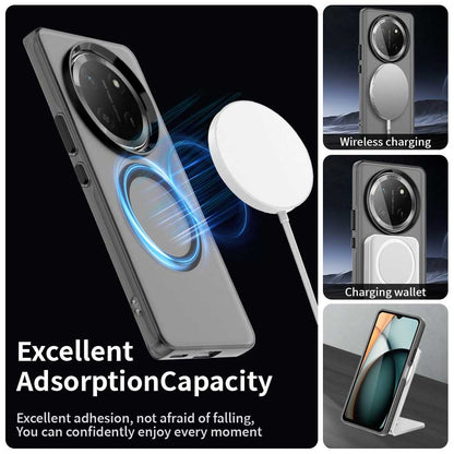 Custodia MagSafe per Honor X9c / Magic7 Lite, Techsuit, CandyCase, Nera