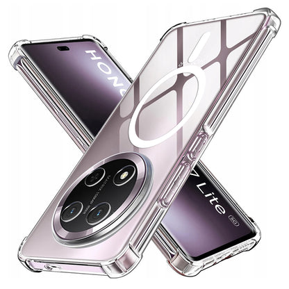 Coque MagSafe pour Honor X9c / Magic7 Lite, Techsuit, Antichoc, Transparente