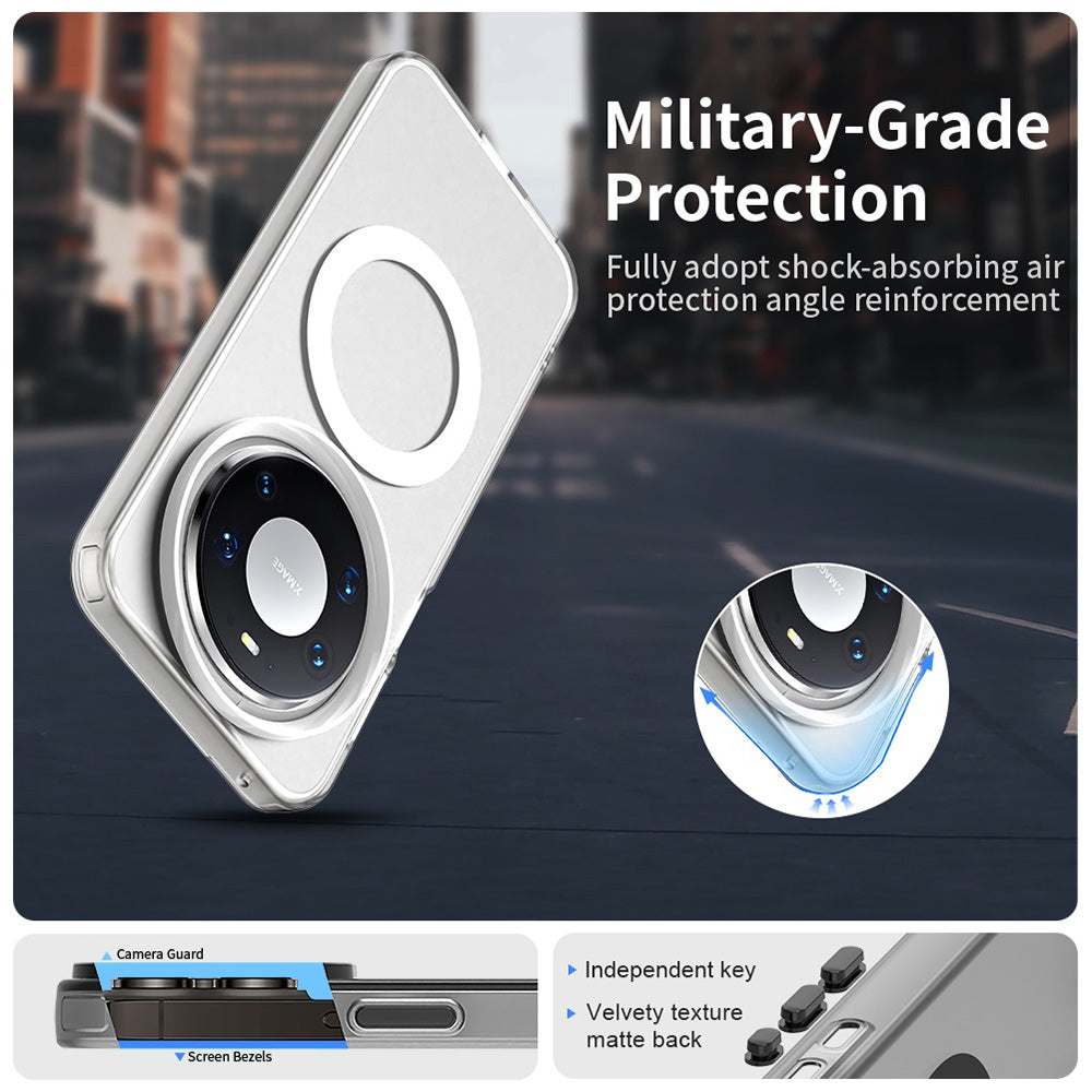 Housse MagSafe pour Huawei Mate 80 Pro, Techsuit, CandyCase, Blanche