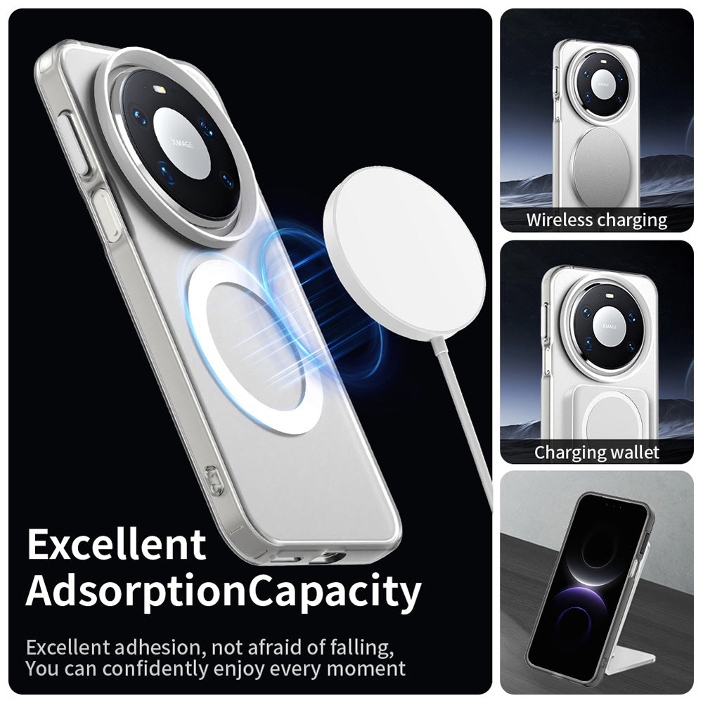 Housse MagSafe pour Huawei Mate 80 Pro, Techsuit, CandyCase, Blanche