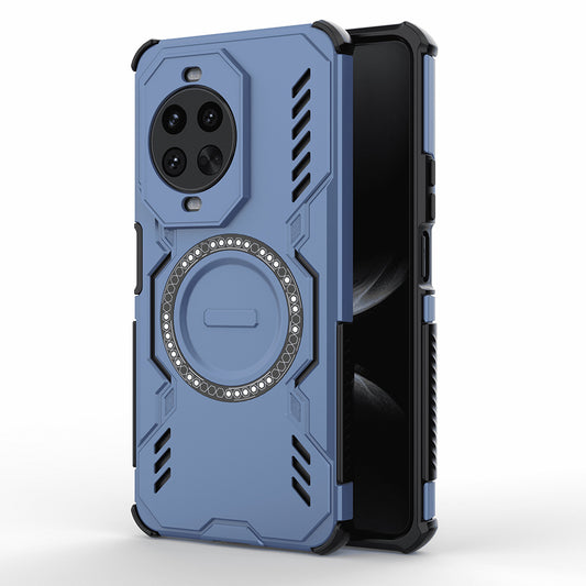 Custodia MagSafe per Huawei nova 14 Pro, Techsuit, ArmorMag, Blu