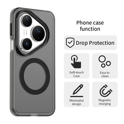 Custodia MagSafe per Huawei Pura 80 Pro, Techsuit, CandyCase, Nera