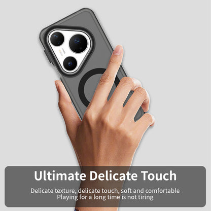 Custodia MagSafe per Huawei Pura 80 Pro, Techsuit, CandyCase, Nera