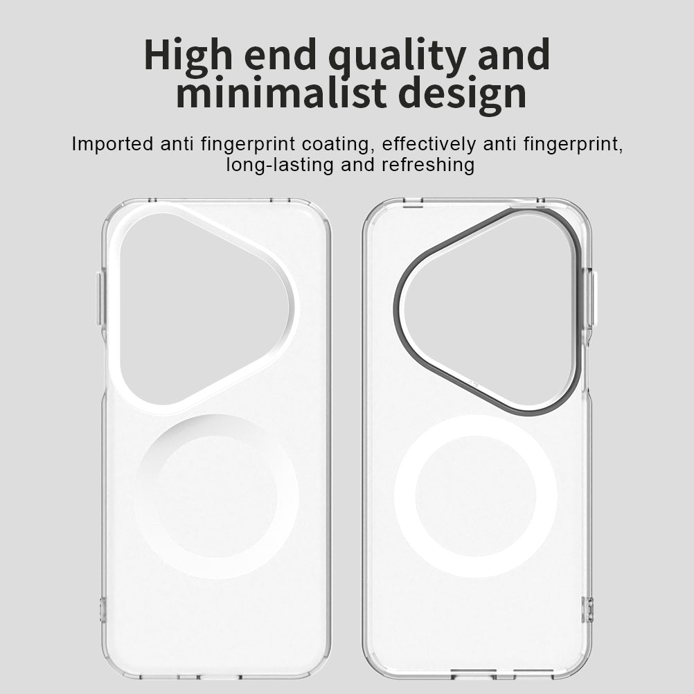 Coque MagSafe pour Huawei Pura 80 Ultra, Techsuit, CandyCase, Blanche