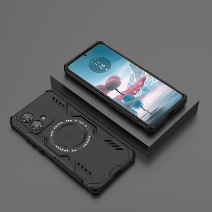 Custodia MagSafe per Motorola Edge 40 Neo, Techsuit, ArmorMag, Nera