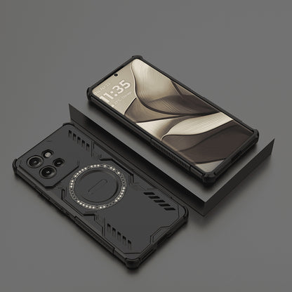 Custodia MagSafe per Motorola Edge 50, Techsuit, ArmorMag, Nera