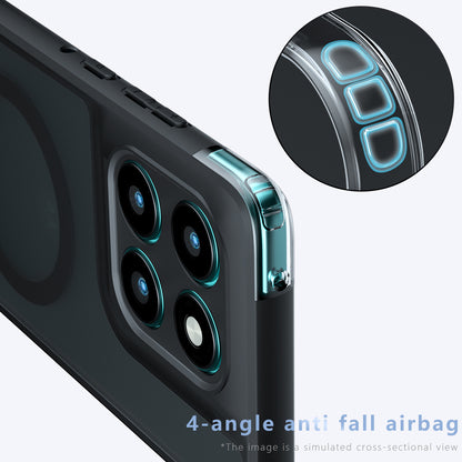 MagSafe-Hülle für Motorola Edge 60 Pro, Techsuit, PureFrost, Schwarz