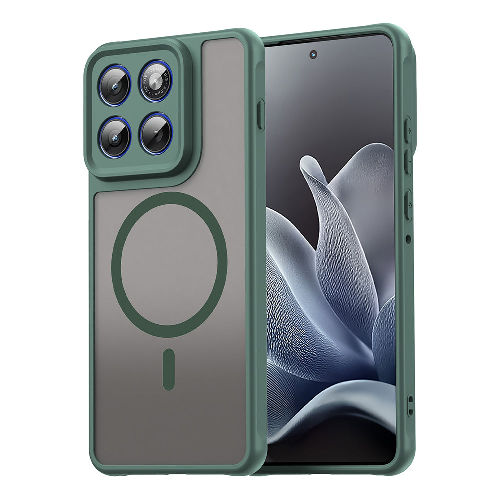 Custodia MagSafe per Motorola Edge 70, Techsuit, HaloFrost II, Verde