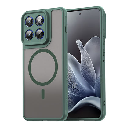 Custodia MagSafe per Motorola Edge 70, Techsuit, HaloFrost II, Verde