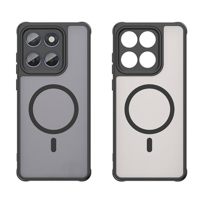 Custodia MagSafe per Motorola Edge 70 Ultra / Signature, Techsuit, HaloFrost II, Blu Marino