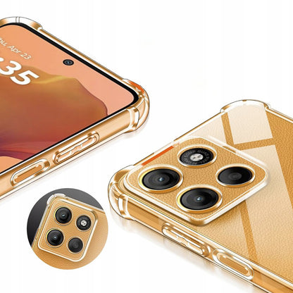 MagSafe-Hülle für Motorola Moto G15 / G15 Power, Techsuit, stoßfest, transparent