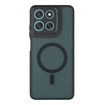 Étui MagSafe pour Motorola Moto G67 Power / G57 Power, Techsuit, PureFrost, Noir Satiné