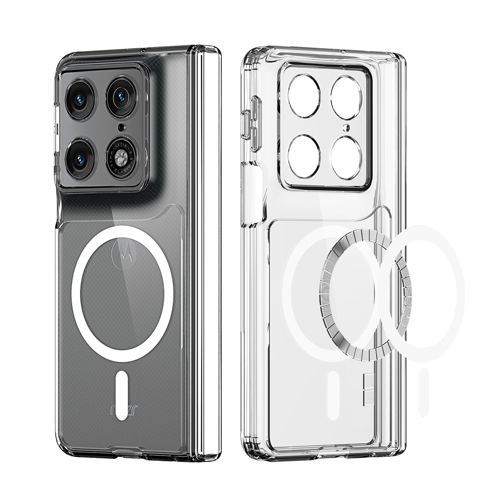 Coque MagSafe pour Motorola Razr Fold, DUX DUCIS, Clin, transparente