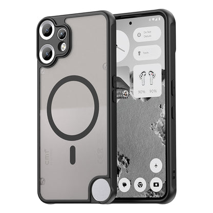 MagSafe Case for Nothing CMF Phone 2 Pro, Techsuit, HaloFrost II, Black