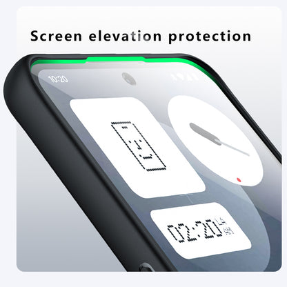 MagSafe-Hülle für Nothing Phone (3a) Pro, Techsuit, PureFrost, Schwarz