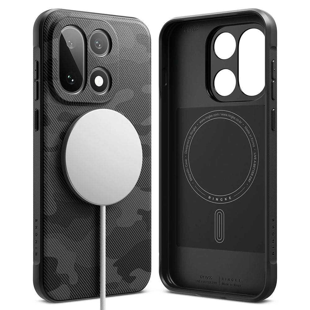 Custodia MagSafe per OnePlus 15, Ringke, Onyx, Camuffamento