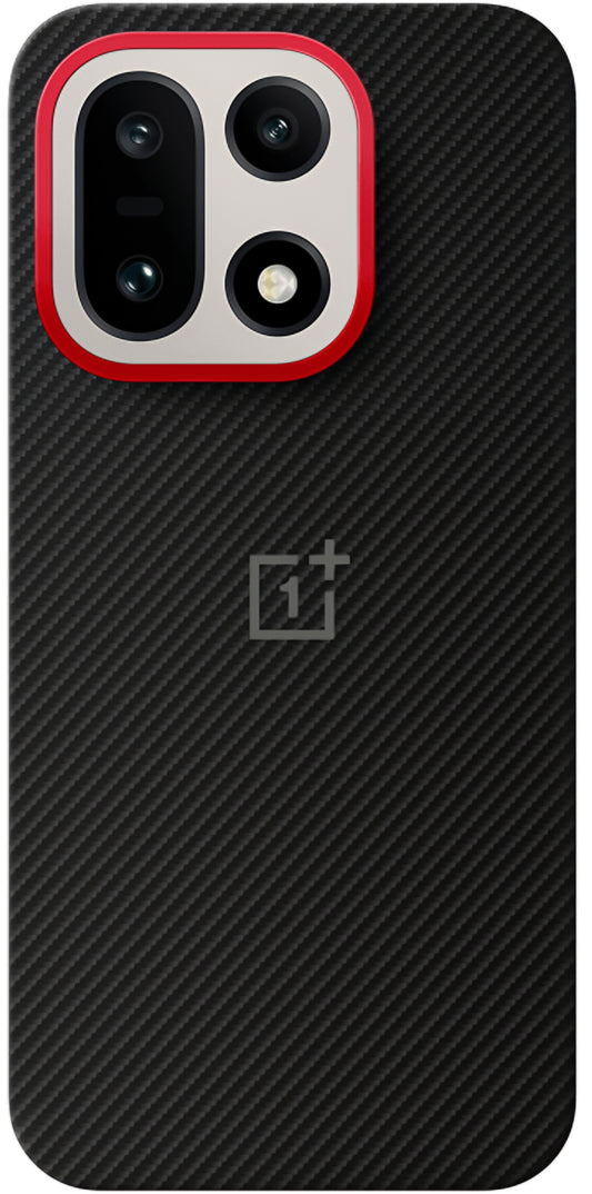 Coque pour OnePlus 15, Fibre d'Aramide Magnétique, Noire 5431102021