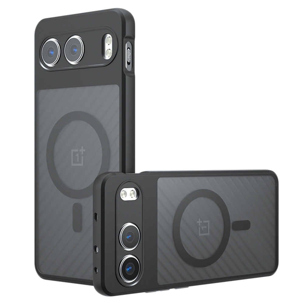 Custodia MagSafe per OnePlus Nord 4, Techsuit, PureFrost, Nera