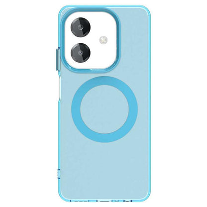 Custodia MagSafe per Oppo A3 4G / A3 5G, Techsuit, CandyCase, Blu