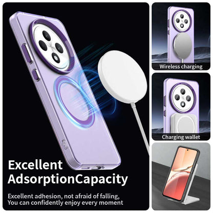 Custodia MagSafe per Oppo A3 4G / A3 5G, Techsuit, CandyCase, Viola