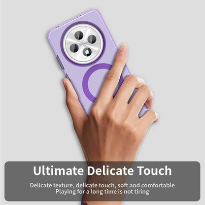 Custodia MagSafe per Oppo A3 4G / A3 5G, Techsuit, CandyCase, Viola
