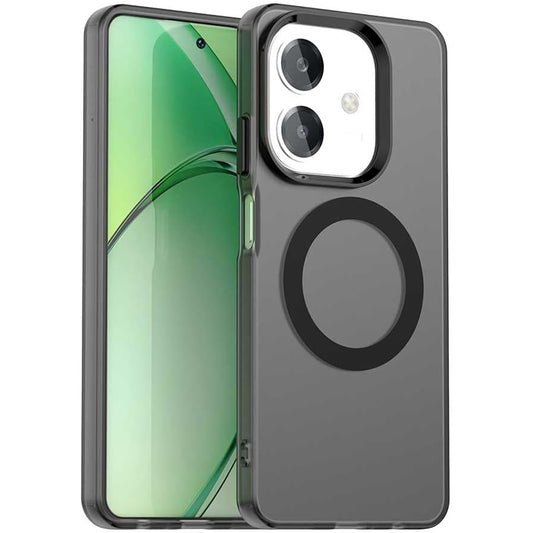 MagSafe-Hülle für Oppo A3 4G / A3 5G, Techsuit, CandyCase, Schwarz