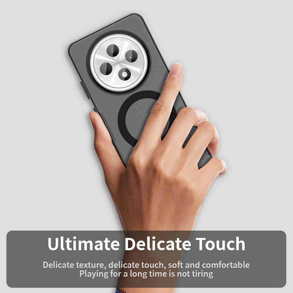 Custodia MagSafe per Oppo A3 4G / A3 5G, Techsuit, CandyCase, Nera