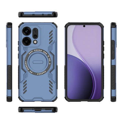 Custodia MagSafe per Oppo Reno14, Techsuit, ArmorMag, Blu