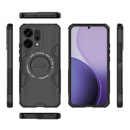 Custodia MagSafe per Oppo Reno14, Techsuit, ArmorMag, Nera