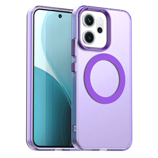 Étui MagSafe pour Oppo Reno14, Techsuit, CandyCase, Violet