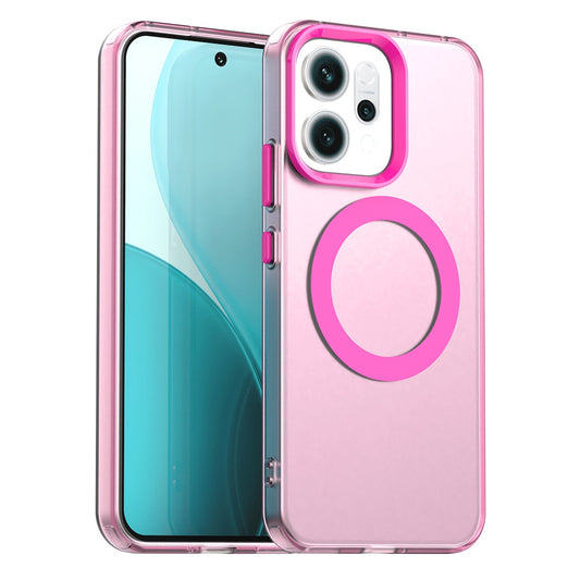 Housse MagSafe pour Oppo Reno14, Techsuit, CandyCase, Rose
