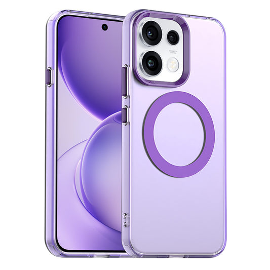 Coque MagSafe pour Oppo Reno16 F / Reno16 FS, Techsuit, CandyCase, Violet