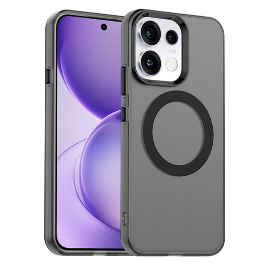 Coque MagSafe pour Oppo Reno16 F / Reno16 FS, Techsuit, CandyCase, Noire