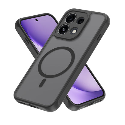 MagSafe-Hülle für Oppo Reno16 Pro, Techsuit, HaloFrost II, Schwarz