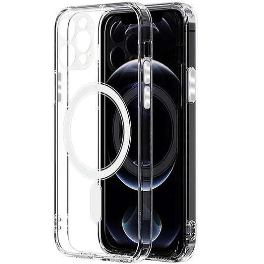 MagSafe-Hülle für Samsung Galaxy S24 Ultra S928, OEM, Transparent