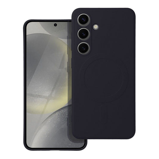 MagSafe-Hülle für Samsung Galaxy A56 A566, OEM, Silicone Mag, Schwarz