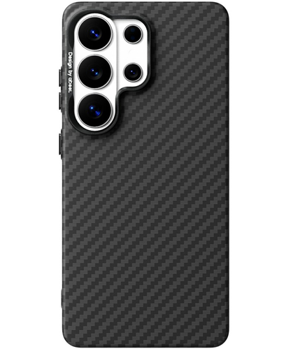 Coque MagSafe pour Samsung Galaxy S26 Ultra S948, Abeei, Carbone, Noire