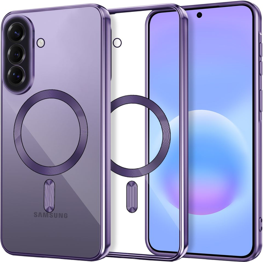 Coque MagSafe pour Samsung Galaxy A37 5G, Tech-Protect, Magflex, Violet
