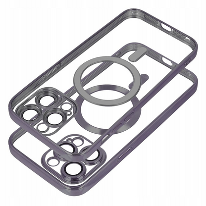 MagSafe-Hülle für Samsung Galaxy S25 FE, OEM, Electro Mag, Schwarz