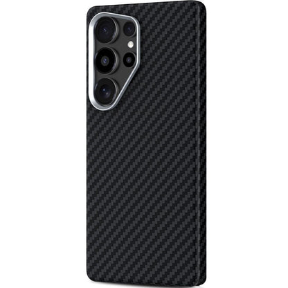 Custodia MagSafe per Samsung Galaxy S25 Ultra S938, Tech-Protect, Ion Carbon, Nera