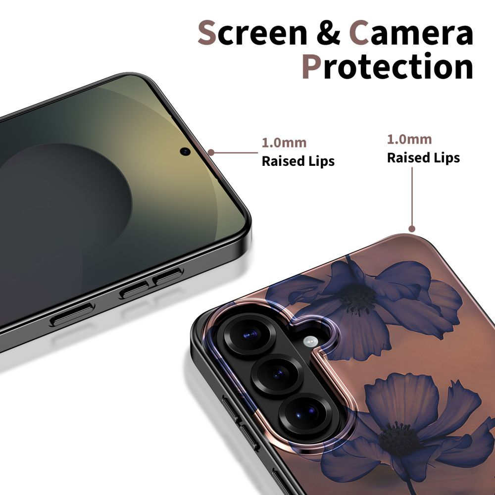 MagSafe Hülle für Samsung Galaxy S26 S942, Tech-Protect, Lamano Velvet Night, Schwarz