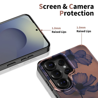 Custodia MagSafe per Samsung Galaxy S26 Ultra S948, Tech-Protect, Lamano Velvet Night, Nera