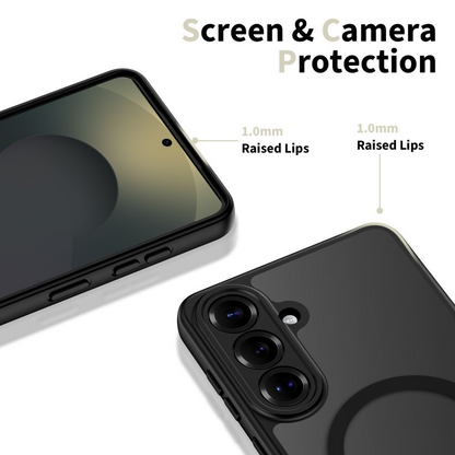 Custodia MagSafe per Samsung Galaxy S26 Plus S947, Tech-Protect, BasicMag, Nera Opaca