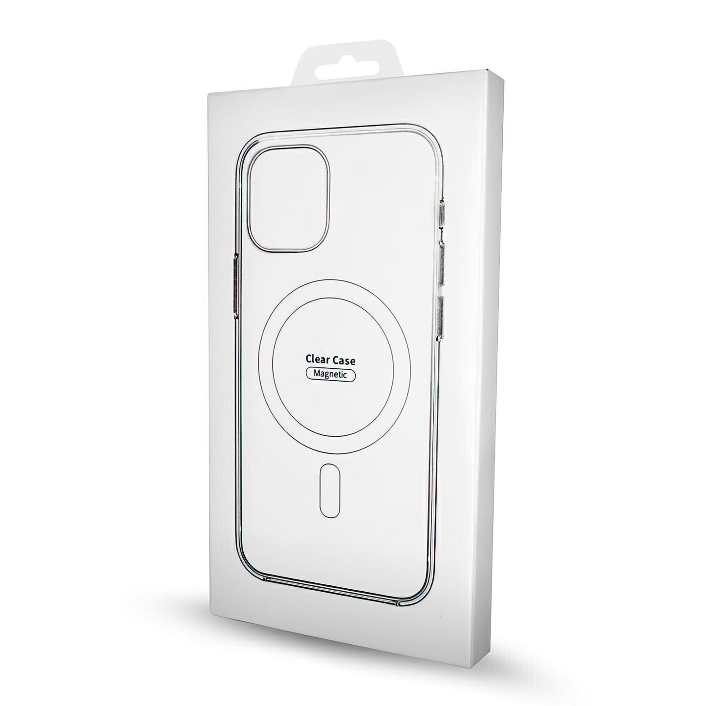 Custodia MagSafe per Samsung Galaxy A57 5G, OEM, 1800 Gauss, Trasparente