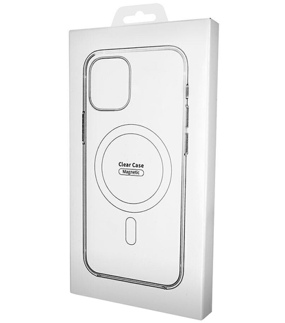 MagSafe-Hülle für Samsung Galaxy S25 S931, OEM, 1800 Gauss, Transparent